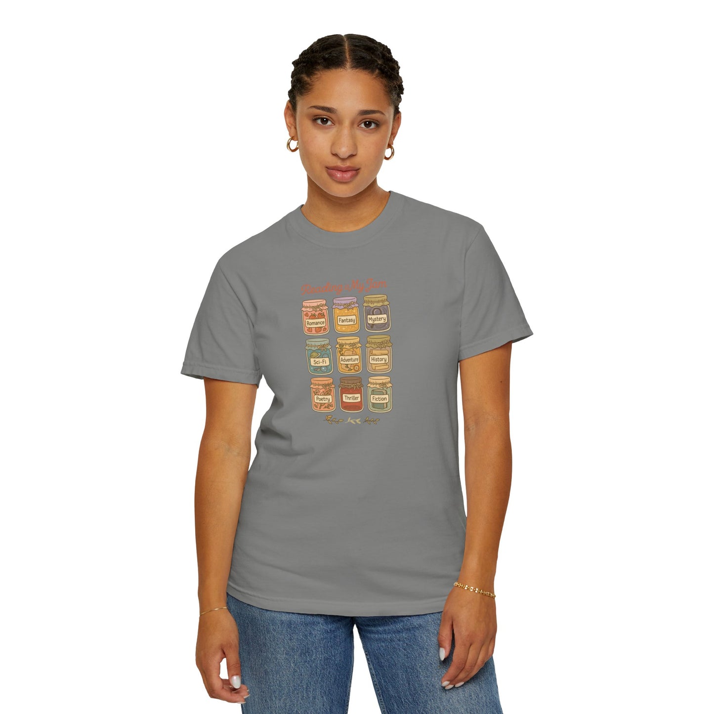 Book Genres Reading is My Jam T-Shirt