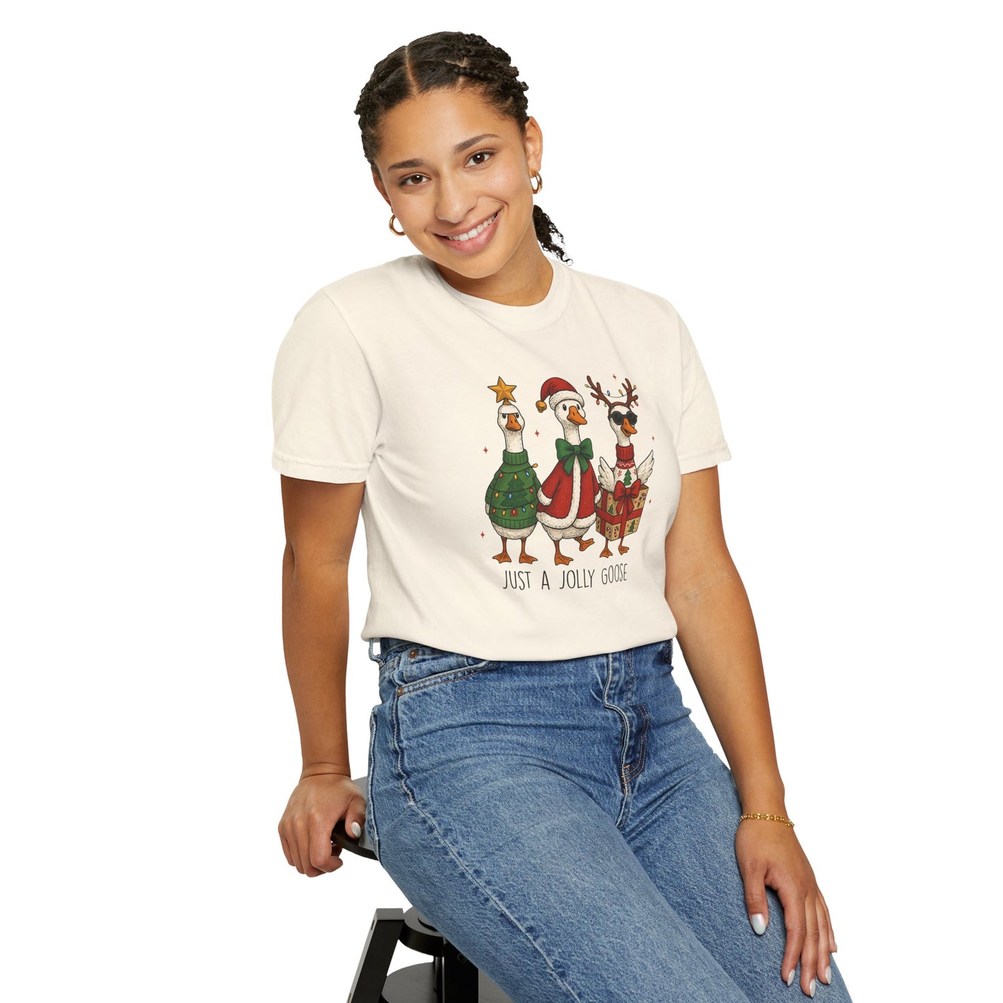 Funny Jolly Goose Christmas T-Shirt