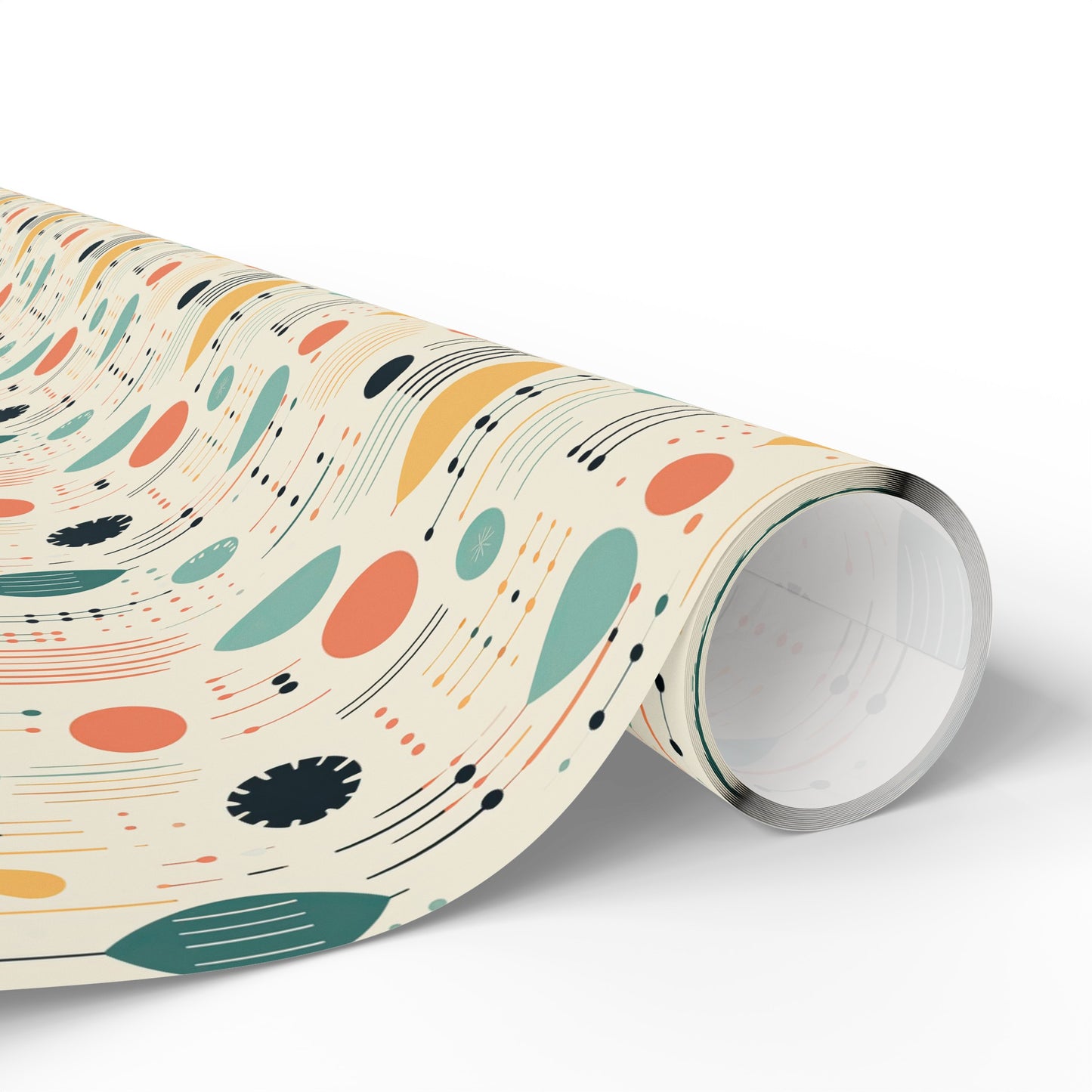 Mid Century Modern Gift Wrapping Paper
