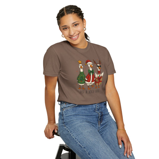 Funny Jolly Goose Christmas T-Shirt