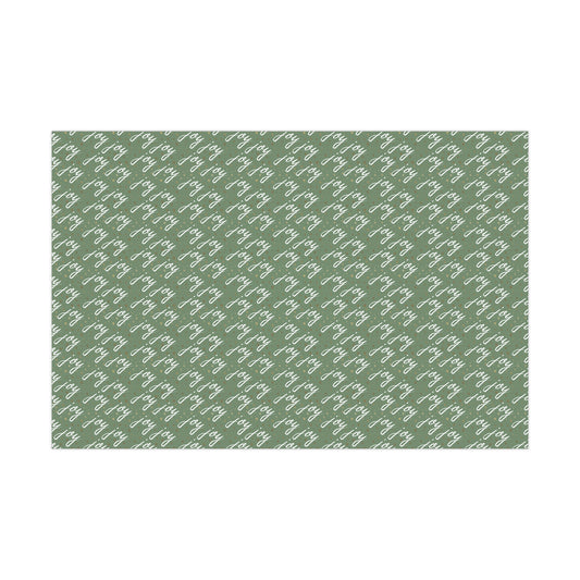 Gift Wrap, Cute Joy Christmas Giftwrap Word Wrapping Paper, Christmas Gift Wrap, Holiday Paper, Gift Wrap