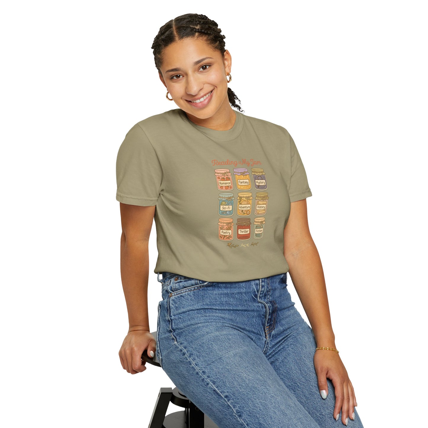 Book Genres Reading is My Jam T-Shirt