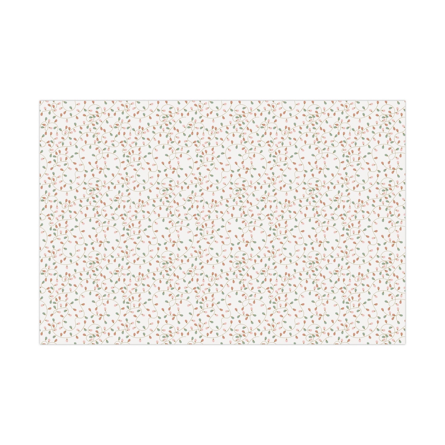 Wrapping Paper, Cute Trendy Christmas String Light Gift Wrap Papers, Holiday Gift Wrap, Christmas Wrapping Sheets, Festive Packaging Paper,