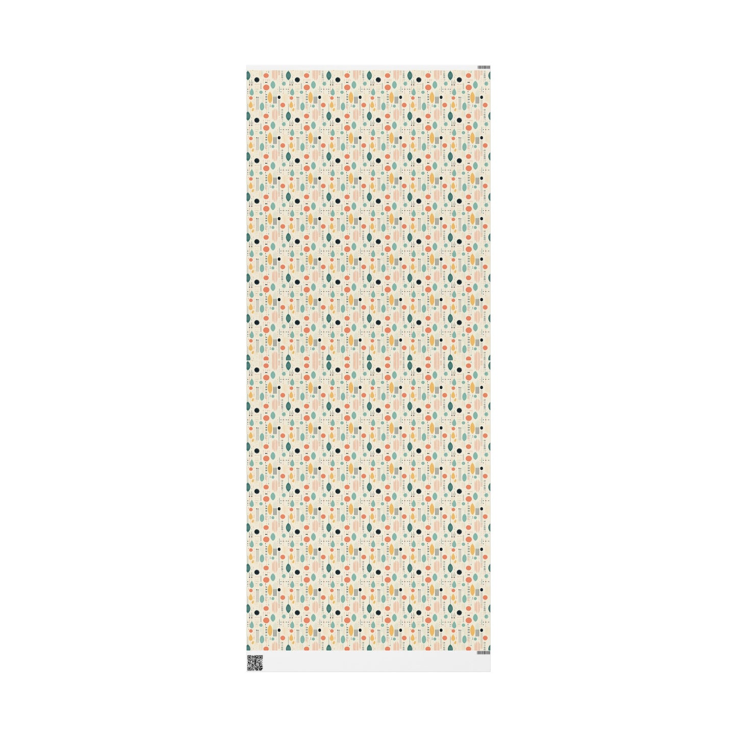 Mid Century Modern Gift Wrapping Paper