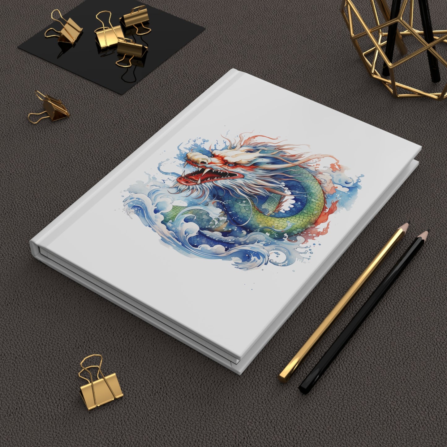 Dragon Hardcover Journal Matte Notebook journal