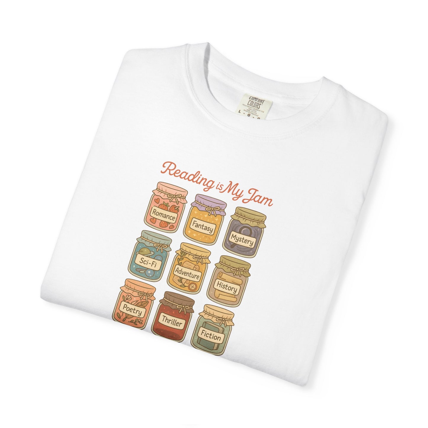 Book Genres Reading is My Jam T-Shirt