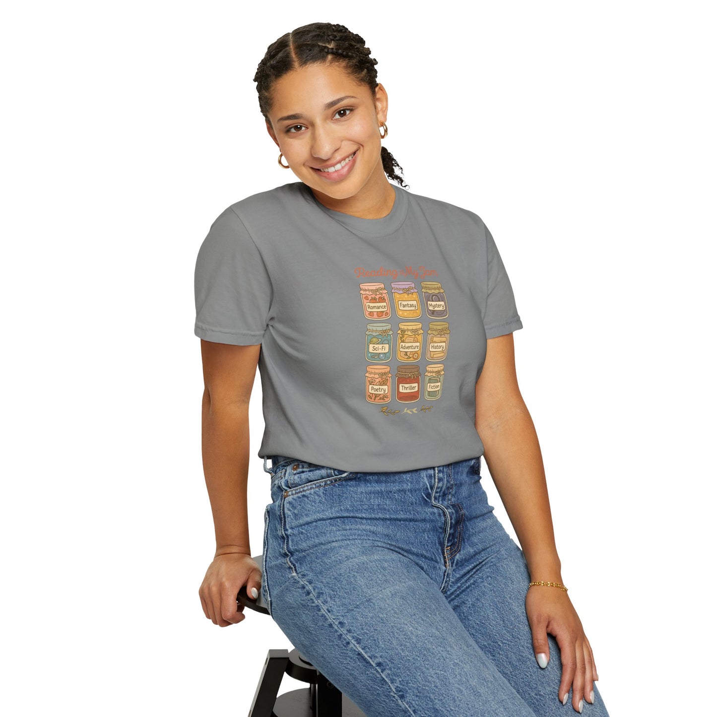 Book Genres Reading is My Jam T-Shirt