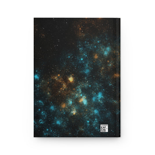 Leo Galaxy Hardcover Journal Matte Notebook