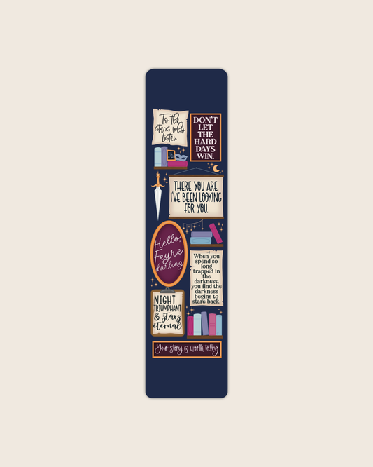 ACOTAR | Quote Wall 2x8 Bookmark