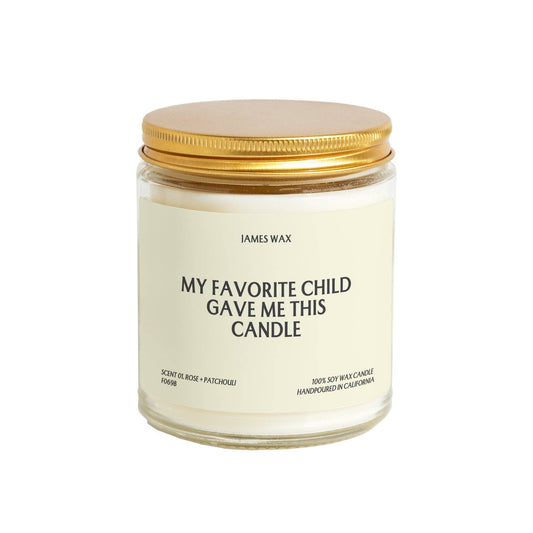 My Favorite Child Candle