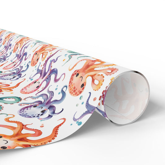 Octopus Wrapping Paper