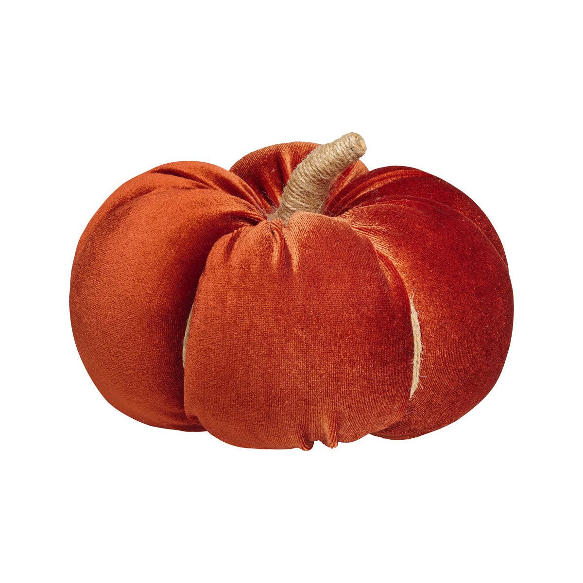 Lrg. Cinnamon Velvet Pumpkin