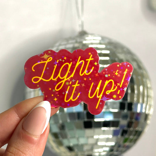 Light It Up Crescent City Sticker