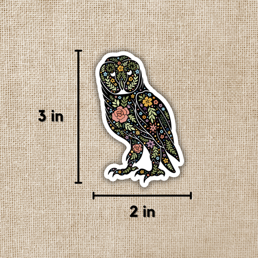 Magic Boho Owl Sticker