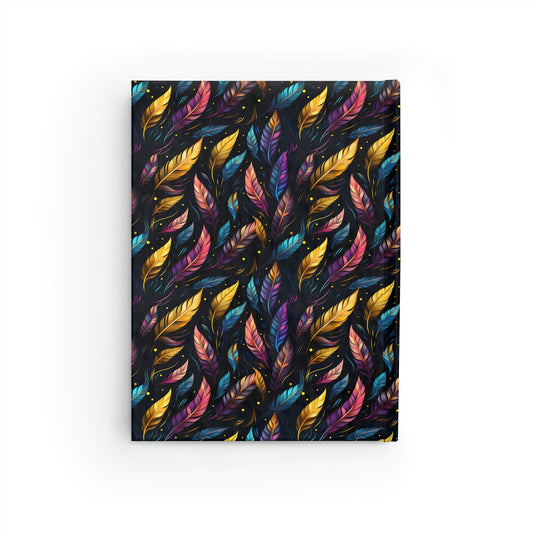 Bright Feather Notebook Blank Diary