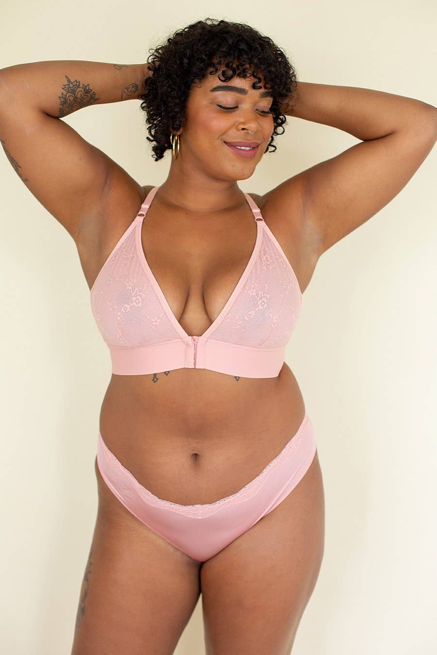 Front Closure Wireless Bra