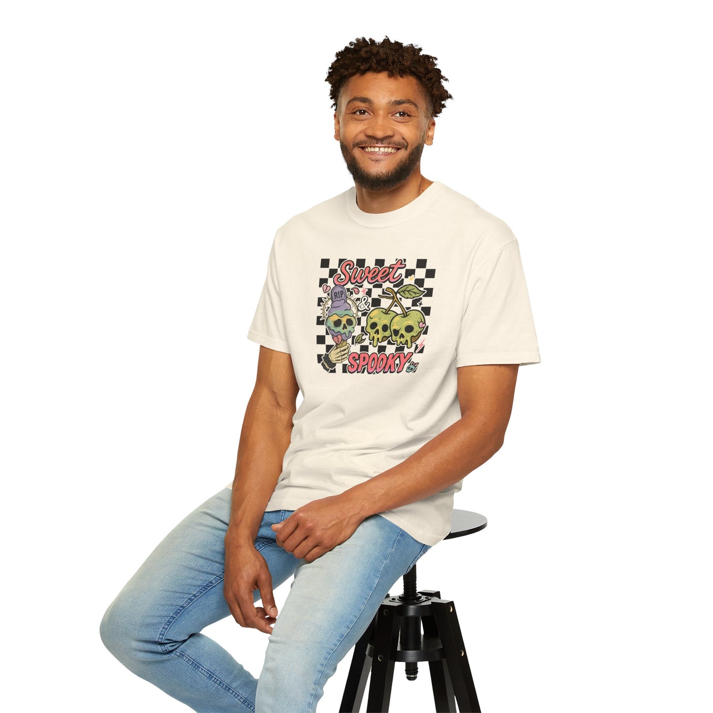 Skater Style Spooky Halloween T-shirt