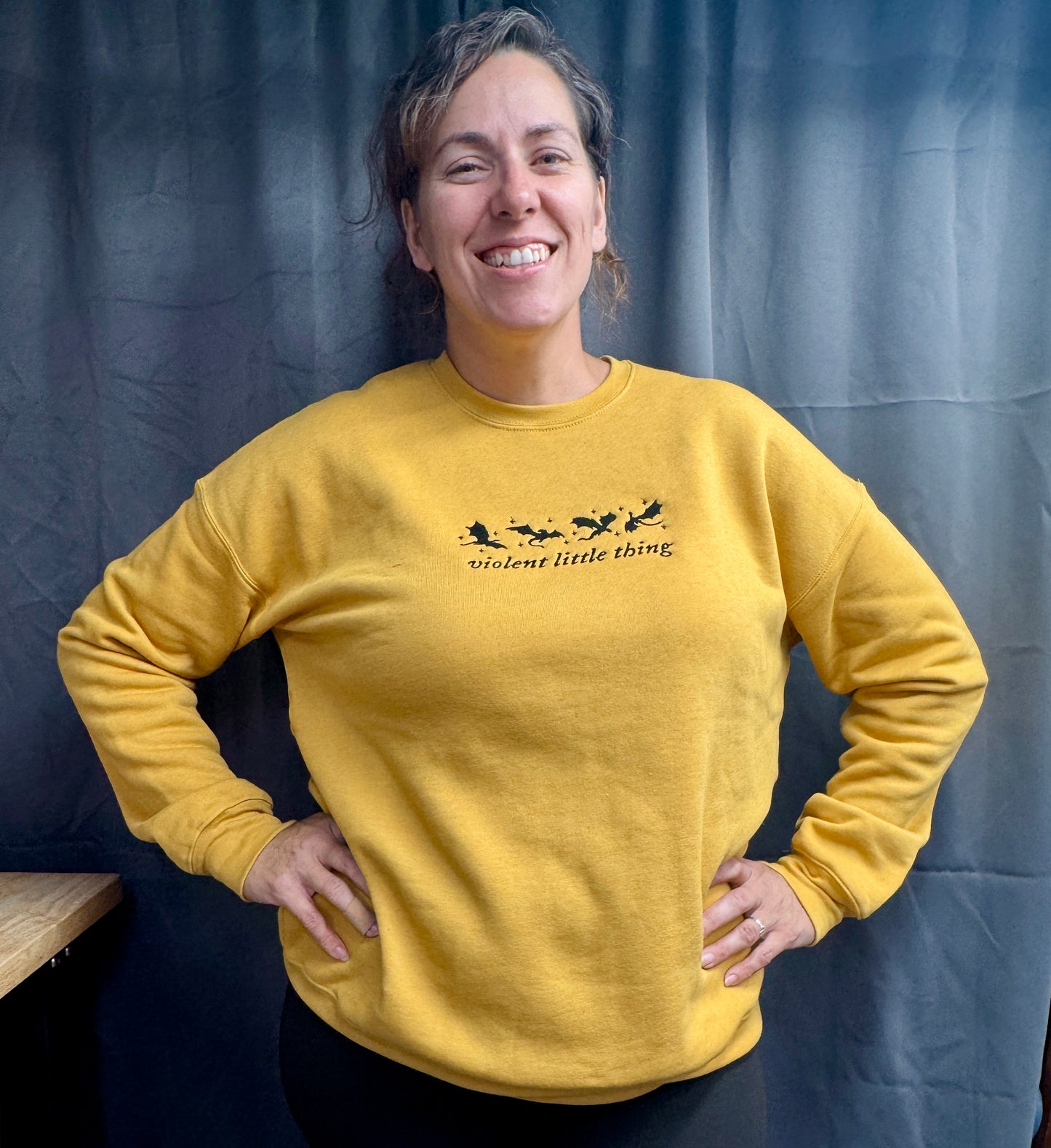 Violent Little Thing Bookish Dragon Sweatshirt