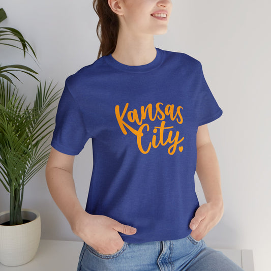 Kansas City Unisex Jersey Short Sleeve Tee T-Shirt