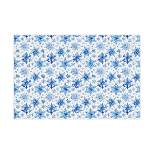 Gift Wrap, Cute Christmas Snowflakes Giftwrap Beautiful Wrapping Paper, Christmas Gift Wrap, Holiday Paper, Gift Wrap