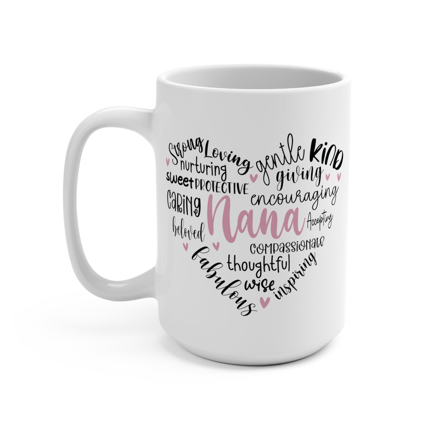 Nana Heart Mug 15oz
