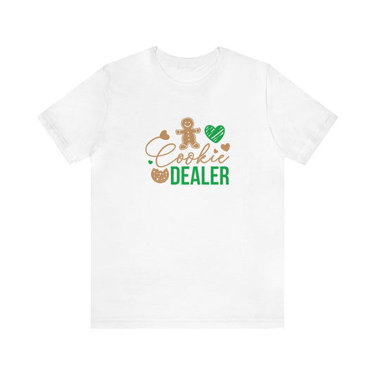 Cookie Dealer T Shirt Jersey Short Sleeve Tee Girl Scout
