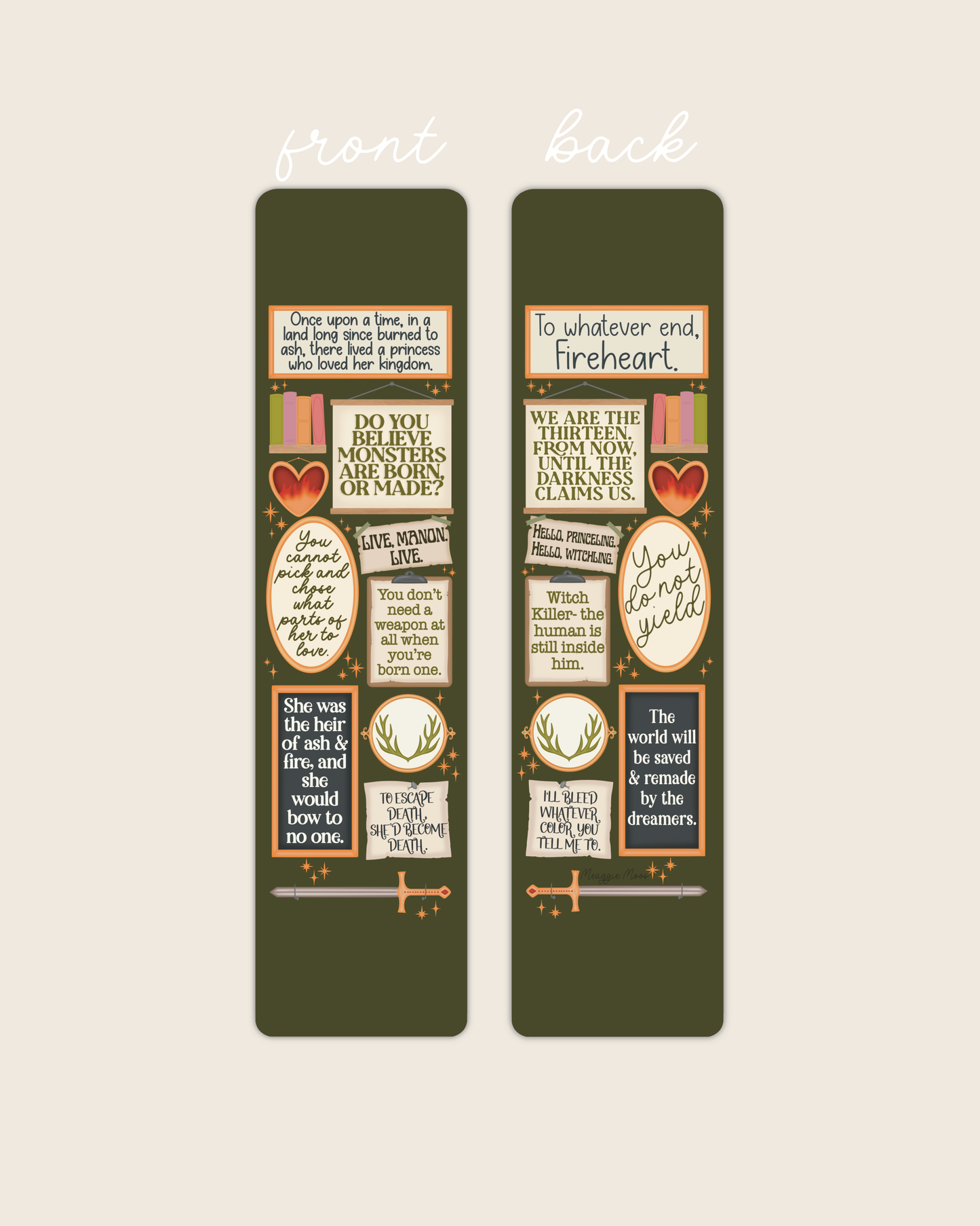 Throne of Glass | Quote Wall 2x8 Bookmark