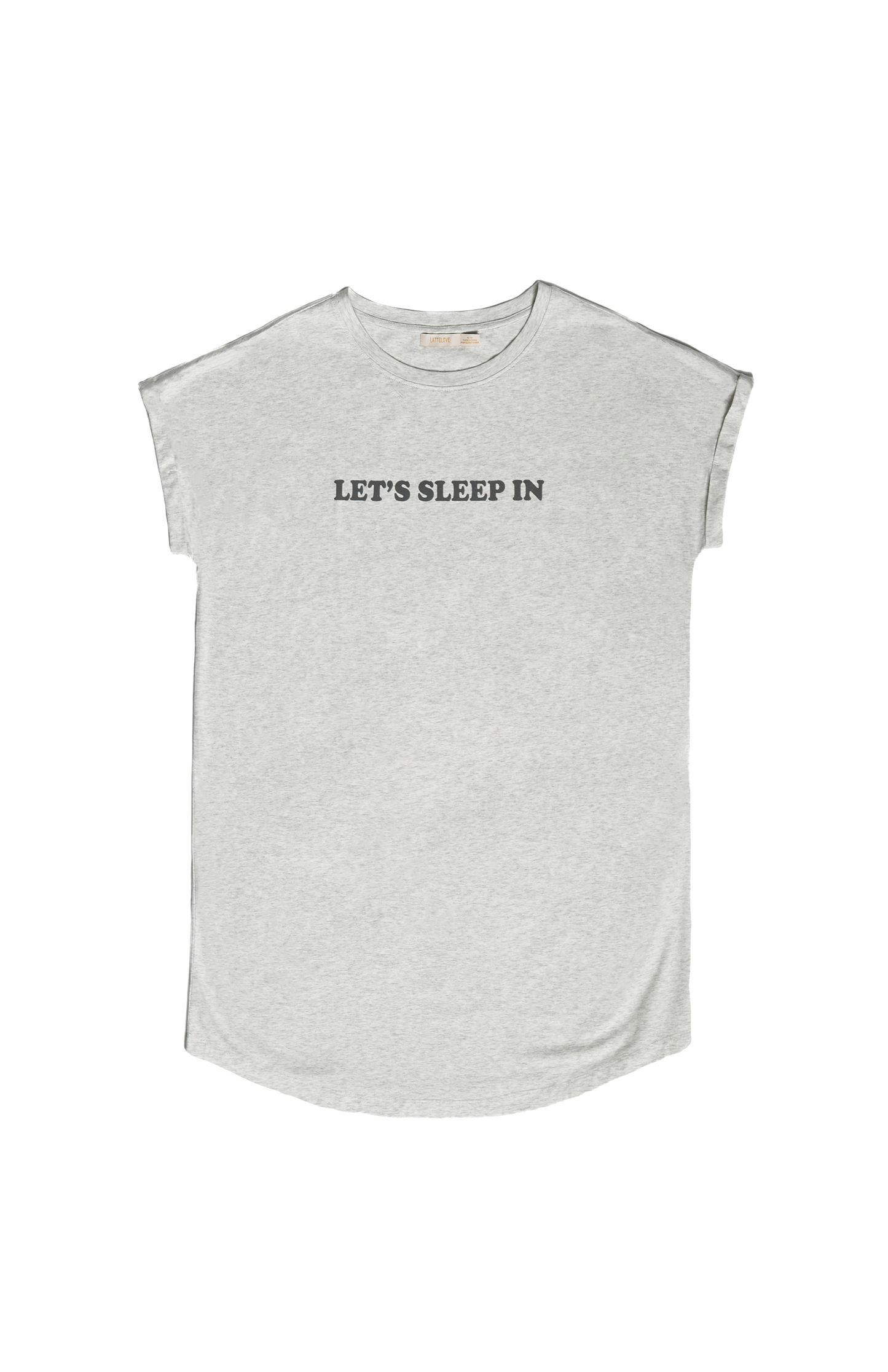 SLEEPSHIRT WITH 'LETS SLEEP IN'