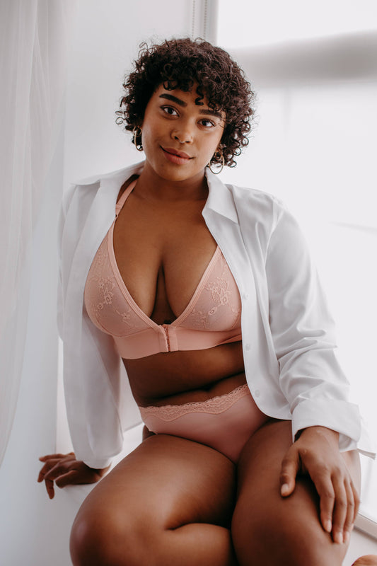 Front Closure Wireless Bra