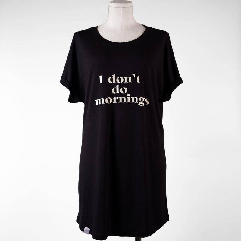 SLEEPSHIRT WITH GRAPHIC PRINT