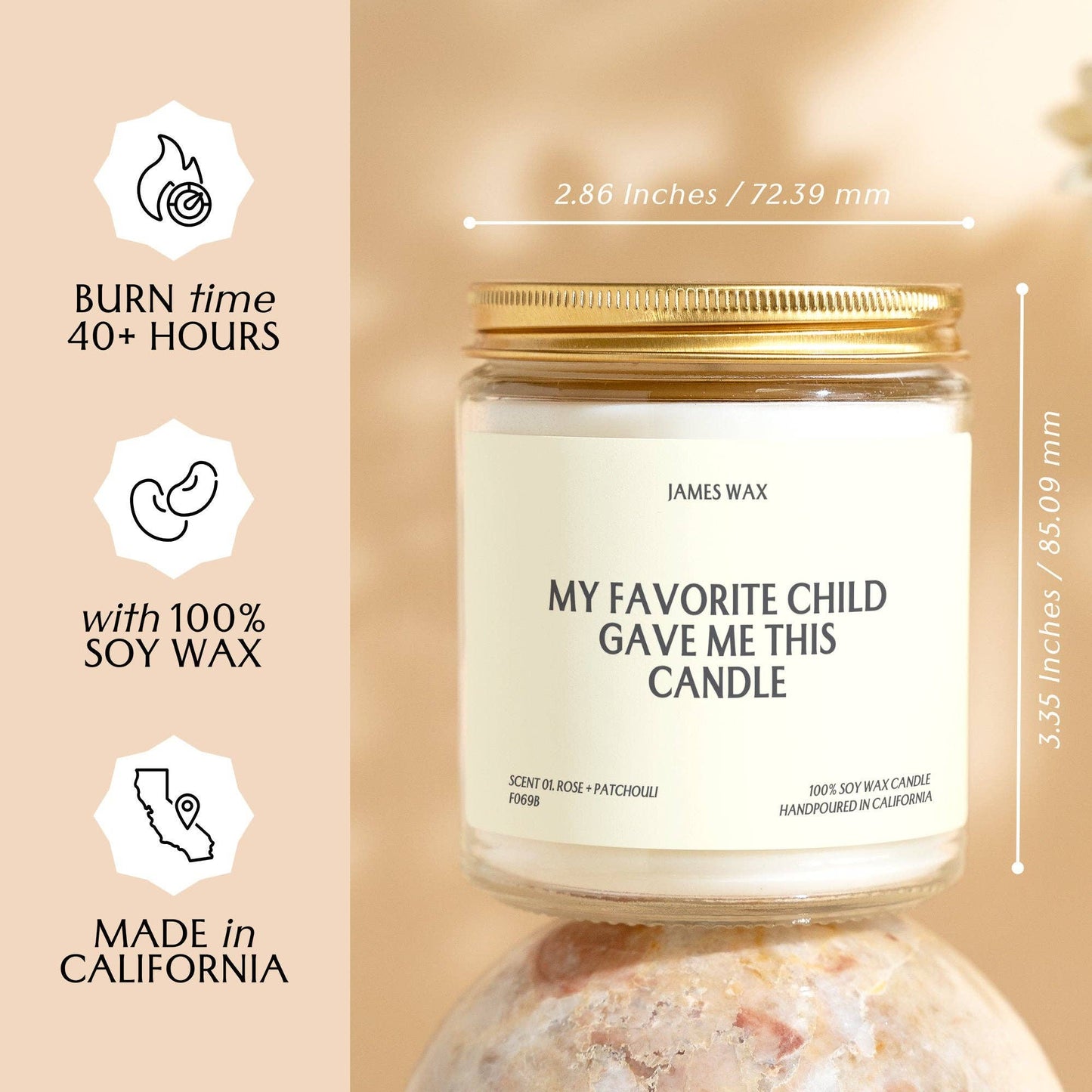 My Favorite Child Candle