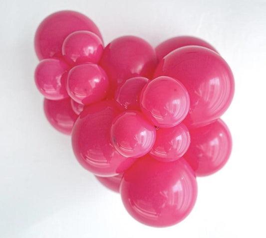 Pink Tuftex Balloon 3 Foot Latex - Hot Pink