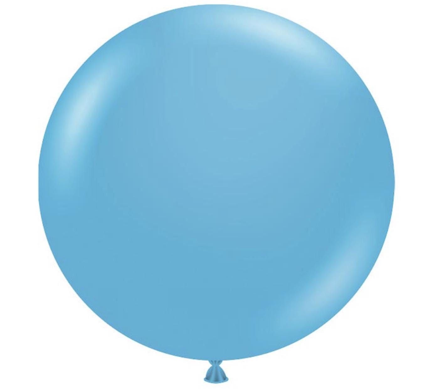Blue Tuftex Balloon 3 Foot Latex - Pearl Georgia