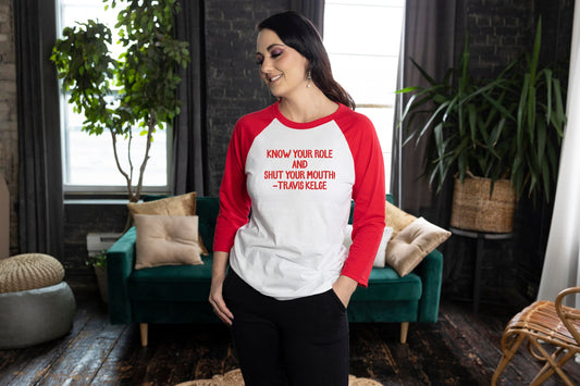 Know Your Role Travis Kelce Kansas City Unisex Baseball T Shirt