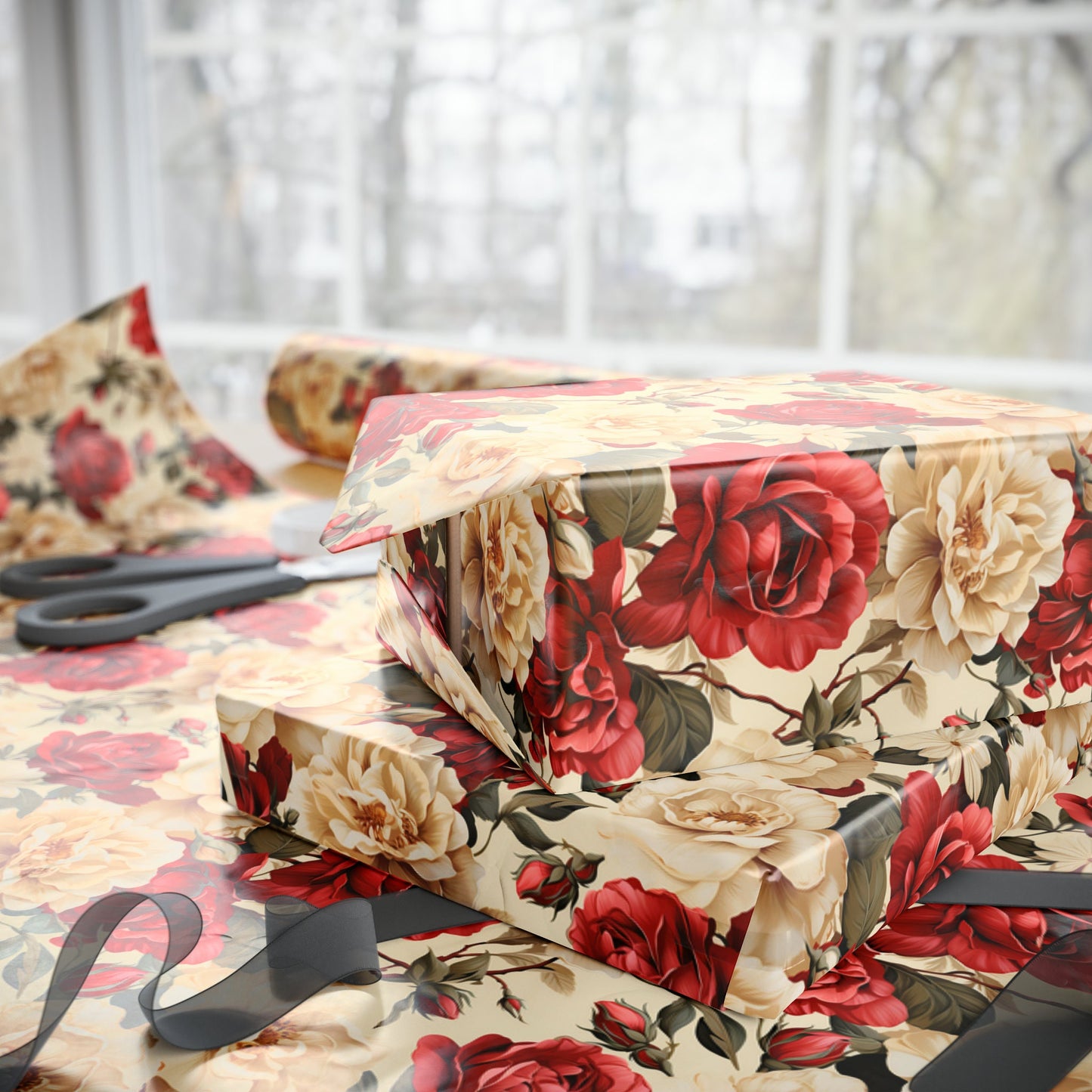 Magnolia Gift Wrapping Paper