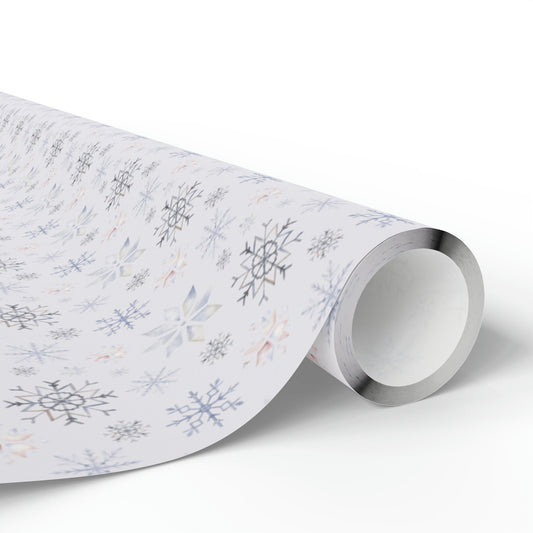 Snowflake Gift Wrapping Paper