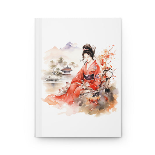 Japan Hardcover Journal Matte Notebook journal Garden Journal Dream journal Goal Journal Geisha Journal