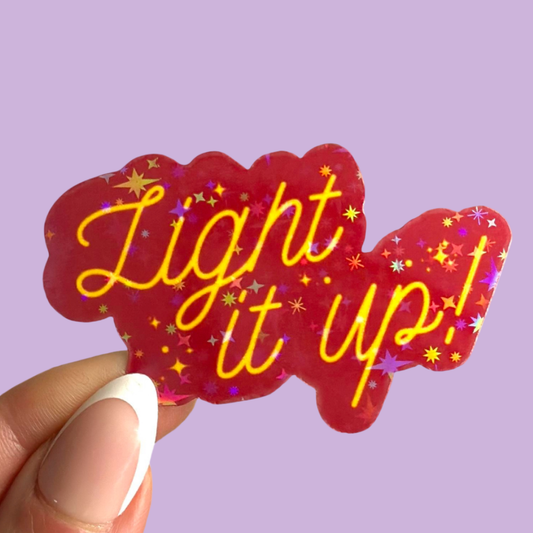 Light It Up Crescent City Sticker
