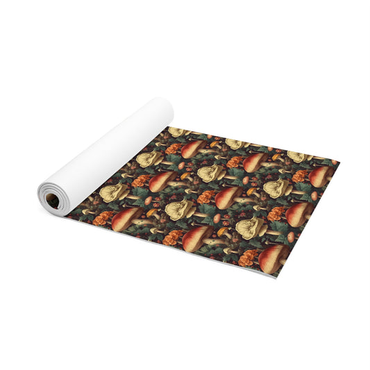 Cottagecore Mushroom Foam Yoga Mat 24x72in