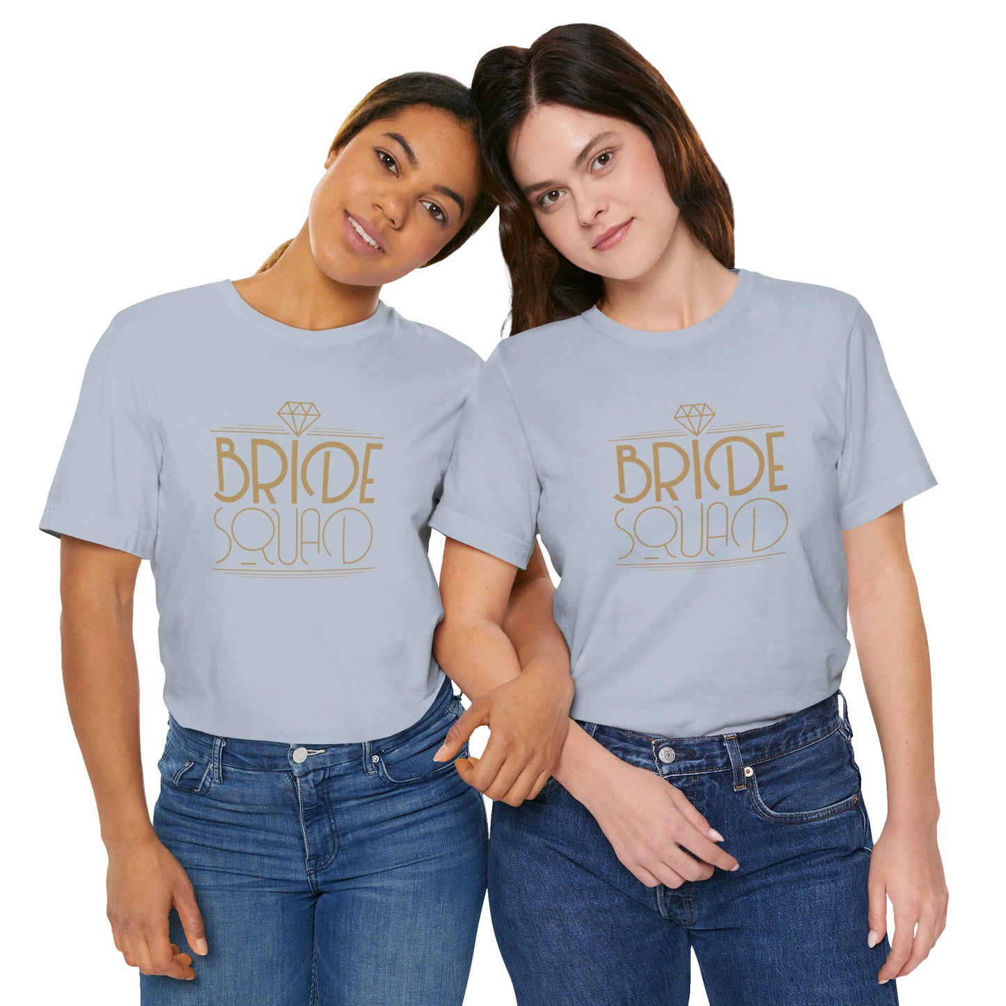 Bride Squad Art Deco Unisex Jersey Short Sleeve Tee Bachelorette Party Shirt