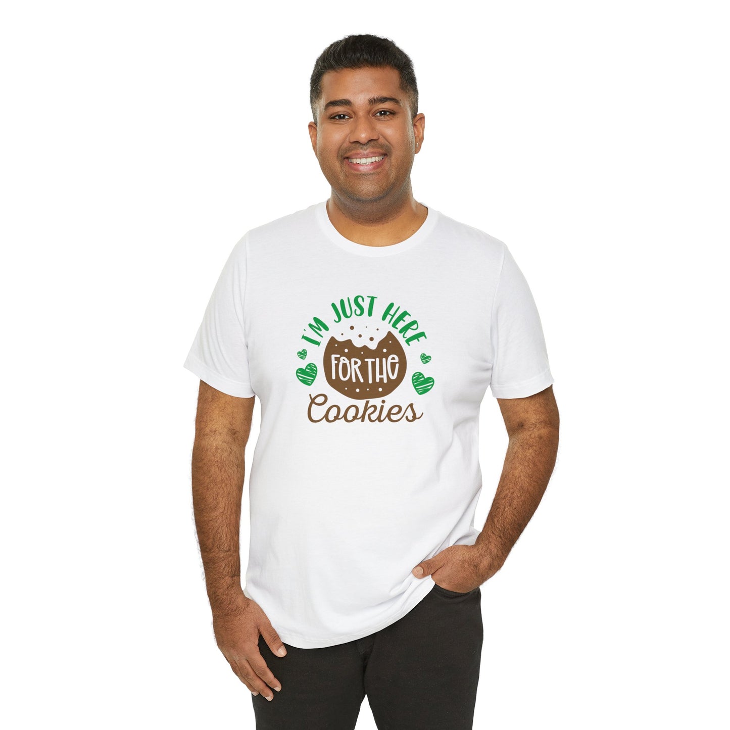 I'm Just Here for the Cookies T Shirt Jersey Short Sleeve Girl Scout