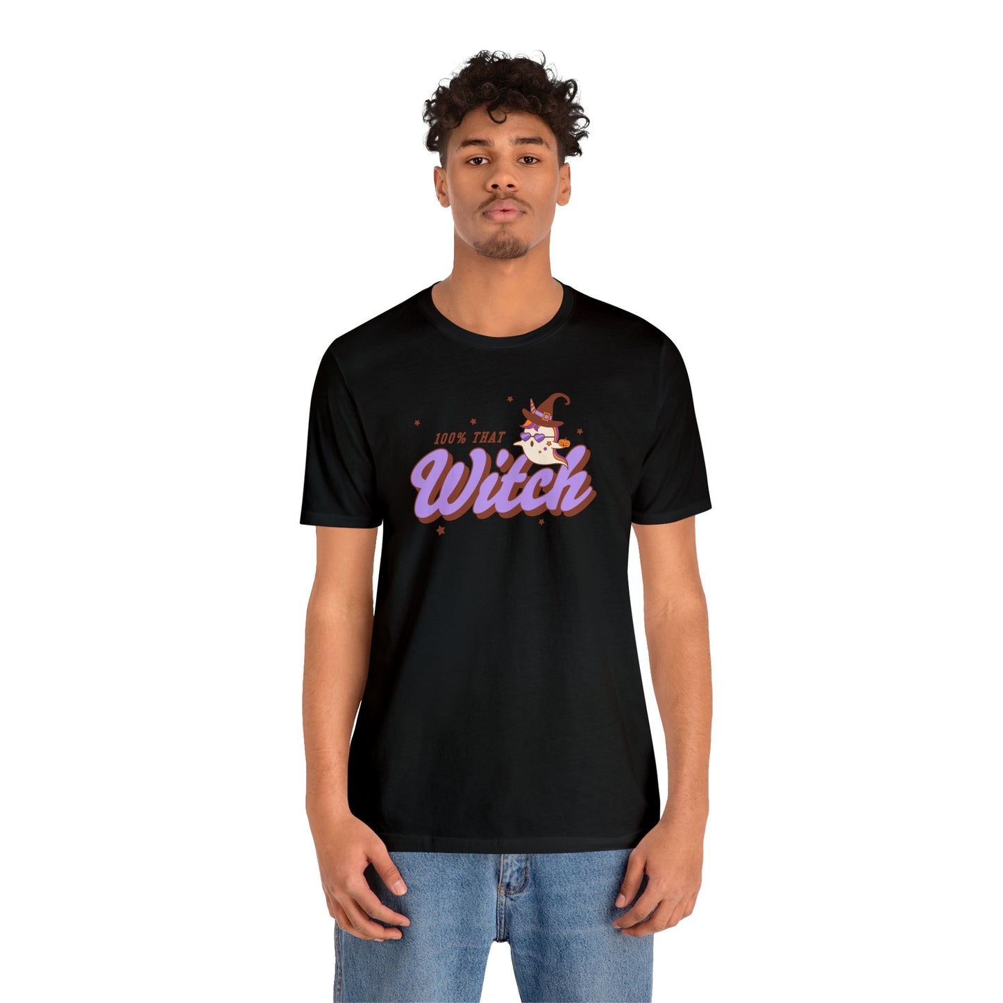 100 % That Witch Vibes Unisex Jersey Short Sleeve T-Shirt