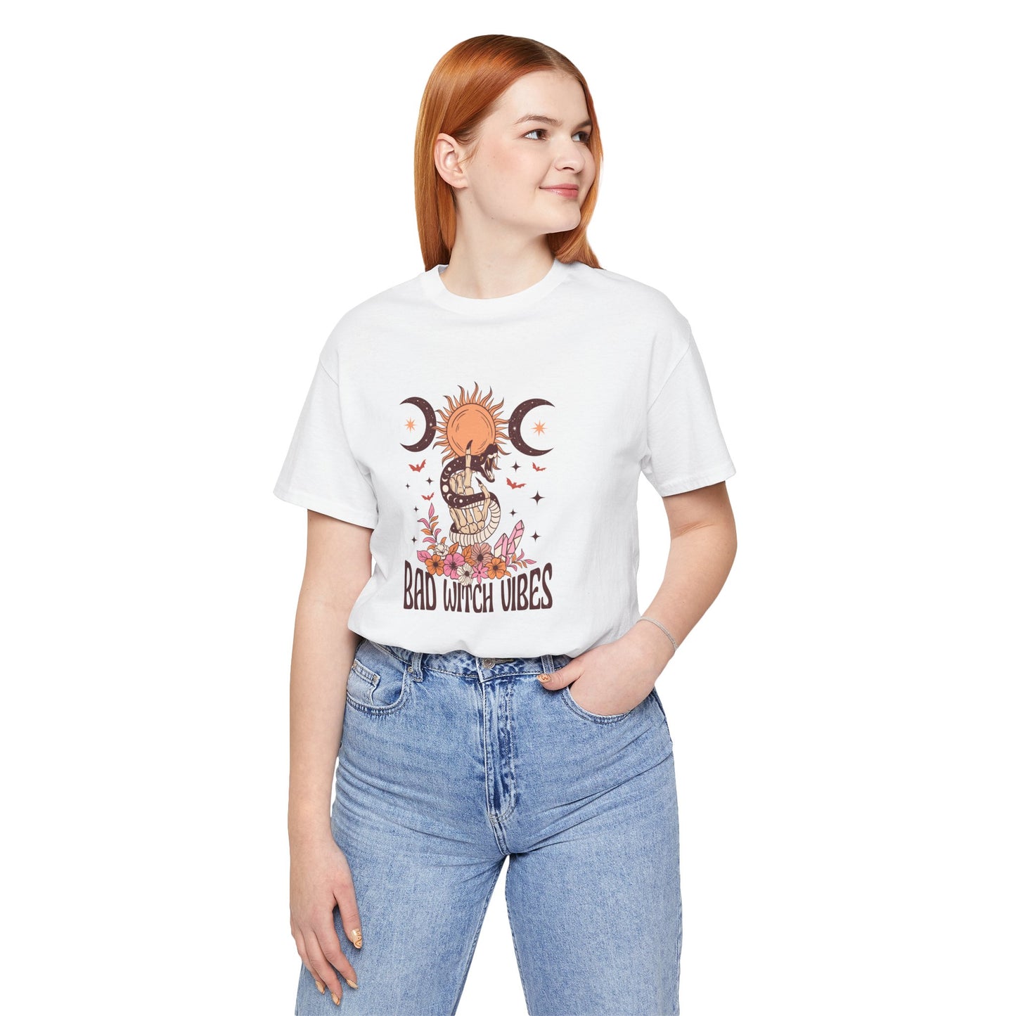 Bad Witch Vibes Unisex Jersey Short Sleeve Tee