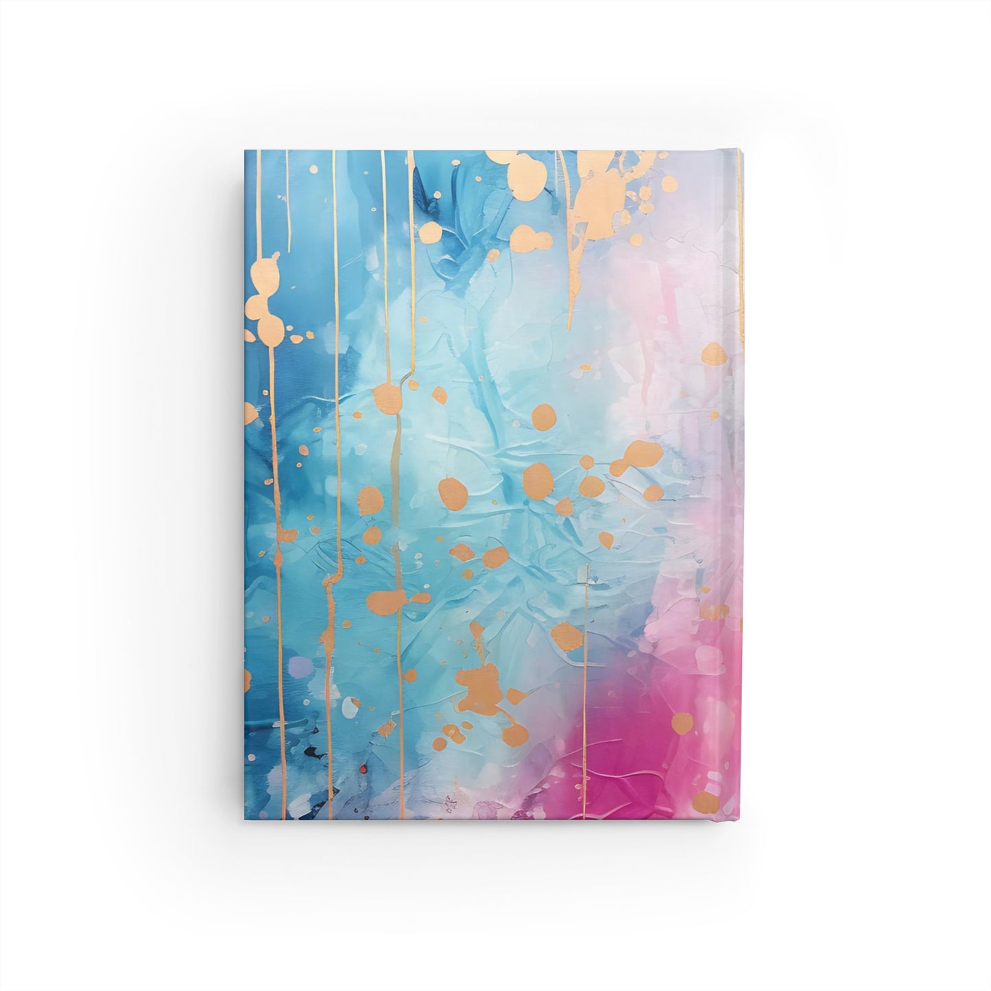 Pink Drip Notebook Blank Diary Mood Journal