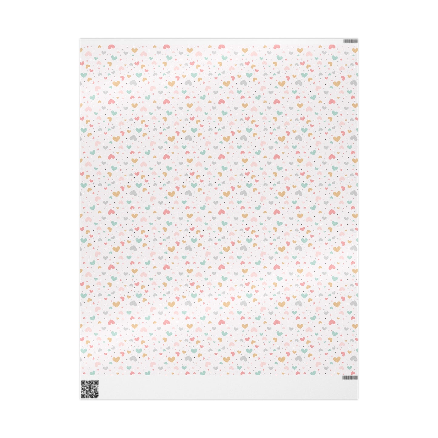 Pastel Heart Wrapping Paper