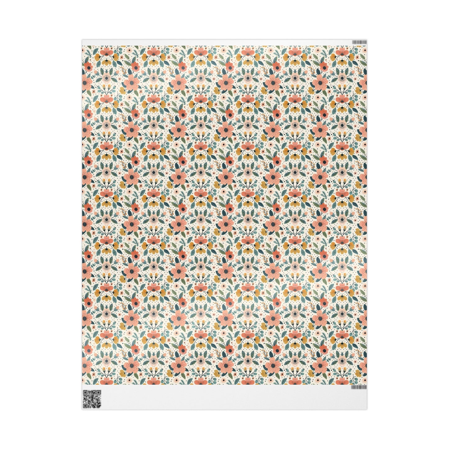 Floral Wrapping Paper Cute Giftwrap