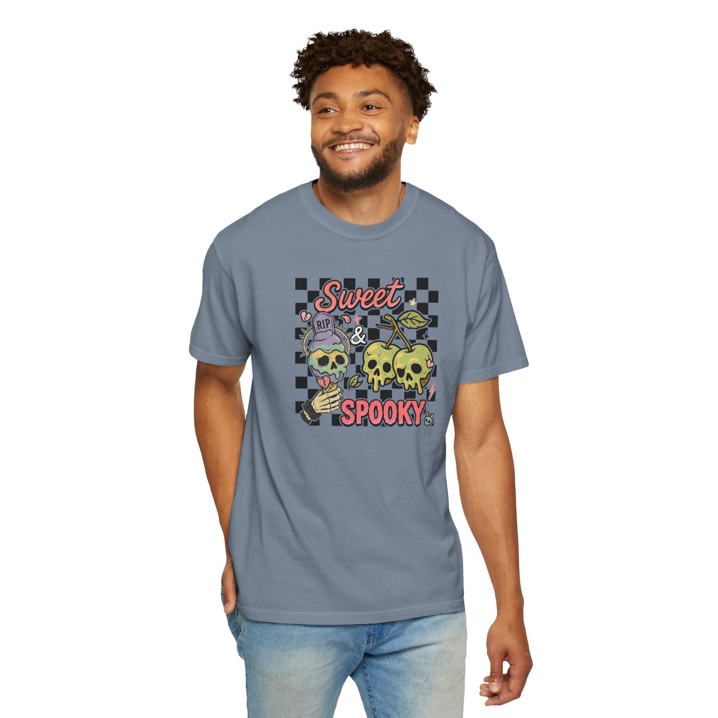 Skater Style Spooky Halloween T-shirt