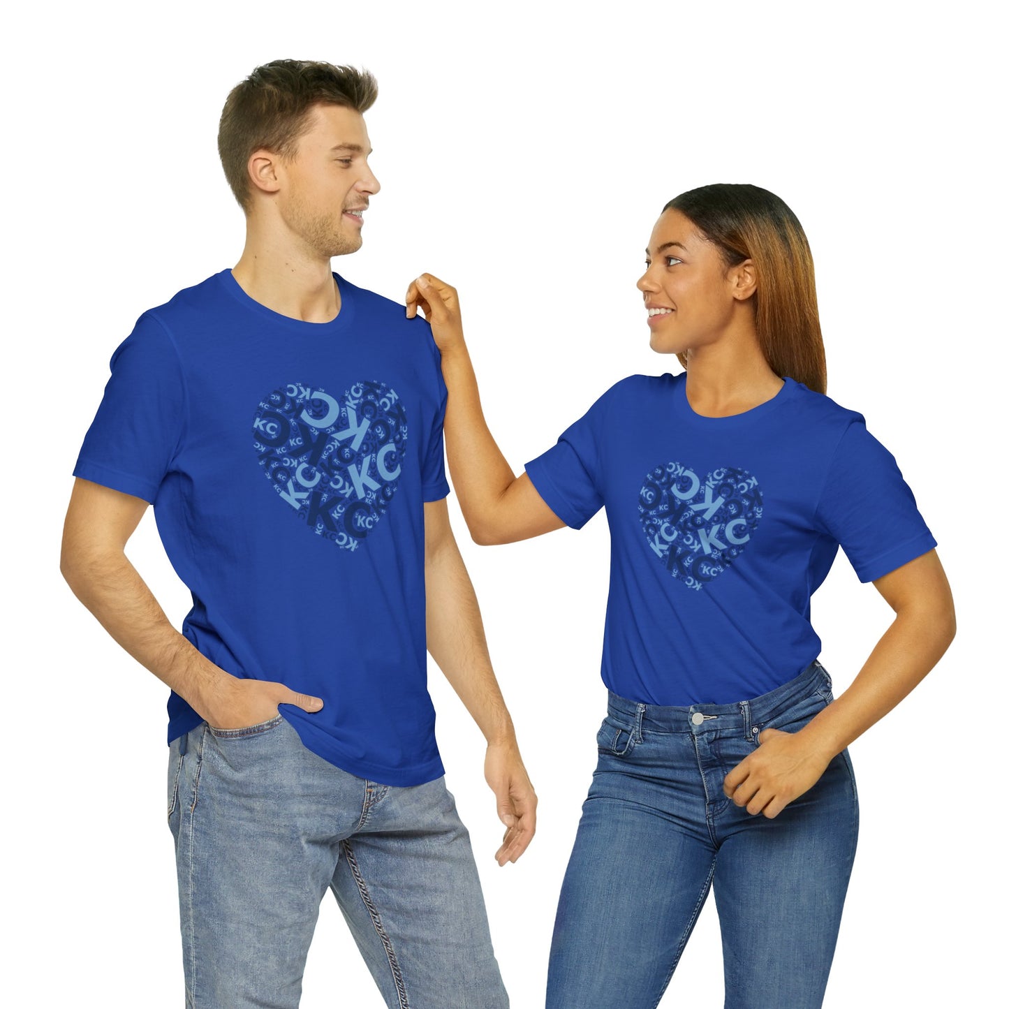 Kansas City Heart Unisex Jersey Short Sleeve Tee T-Shirt