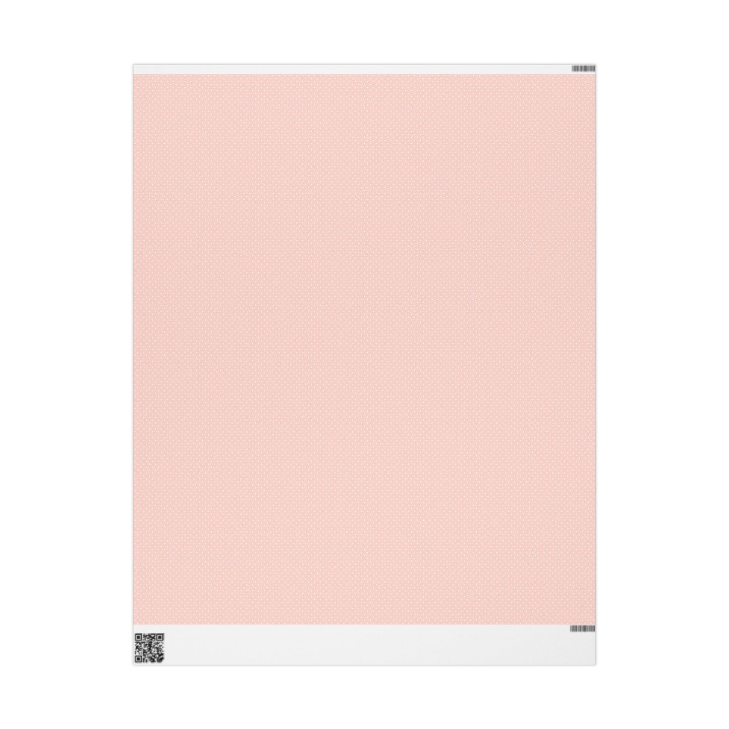 Pink and White Polka Dot Wrapping Paper