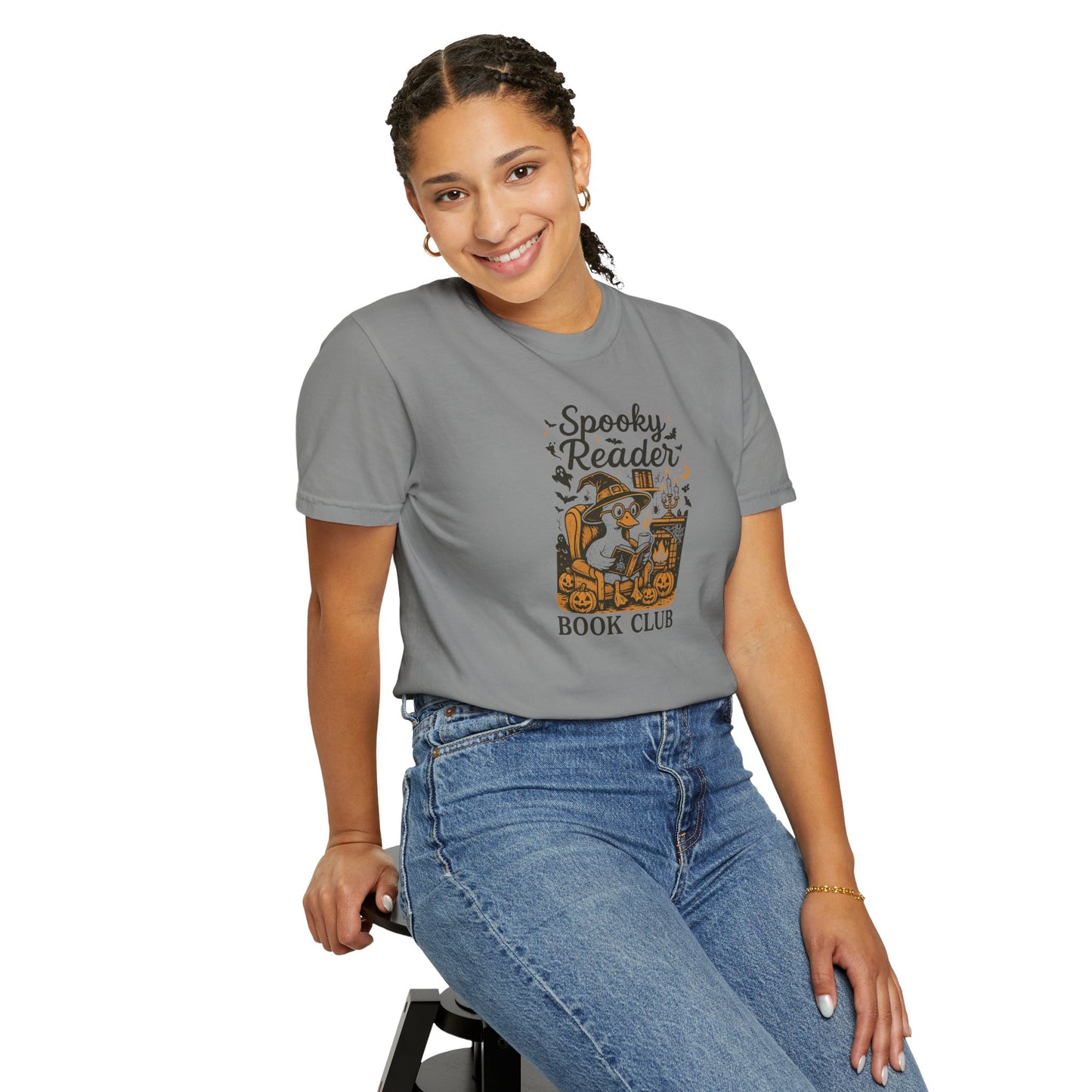 Spooky Goose Reading T-Shirt